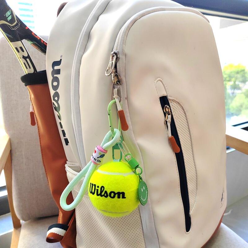 Shanghai Masters Same Style Tennis Bag Pendant Keychain Tennis Gift Souvenir Wholesale