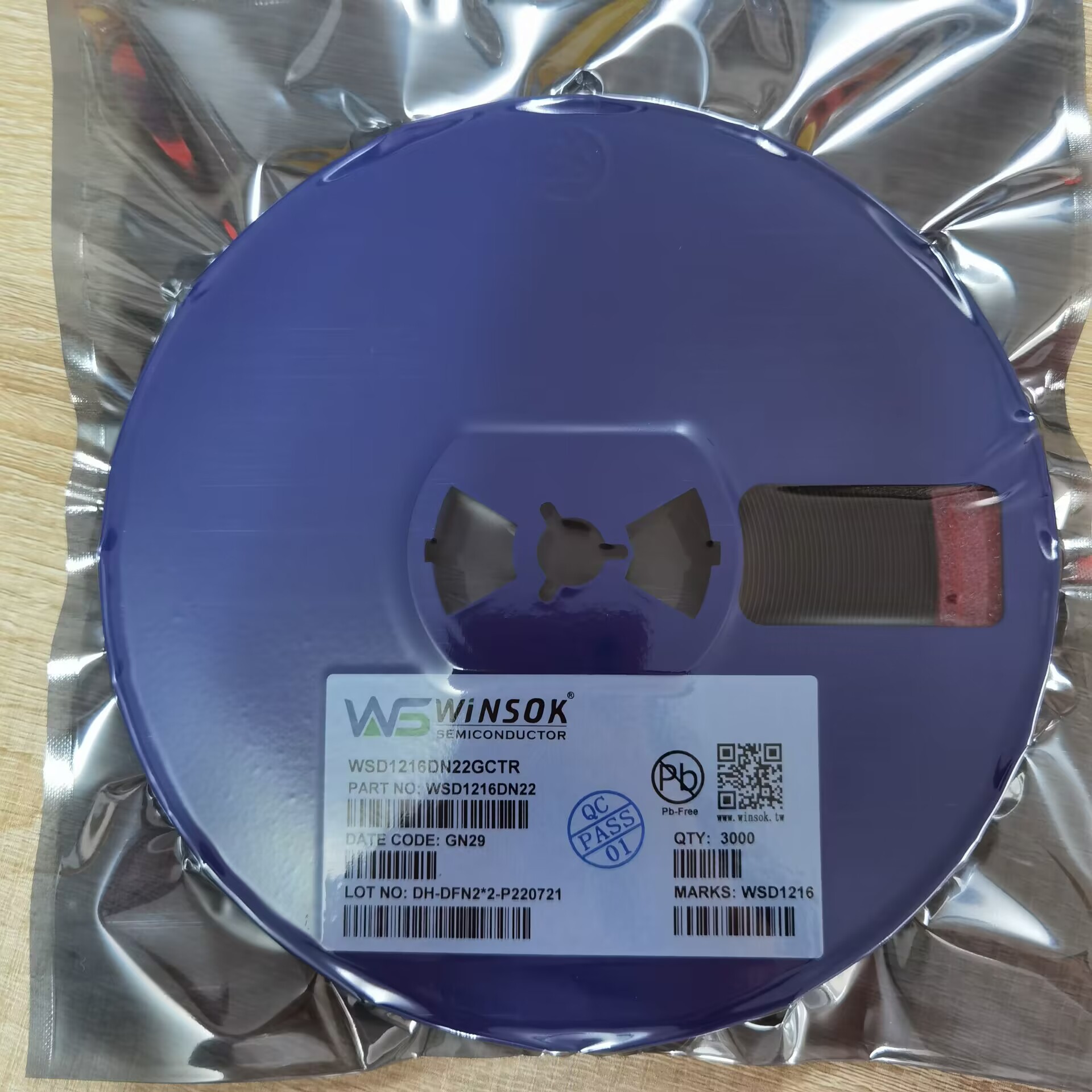 原装正品现货 WSD1216DN22 P-MOS DFN2*2 询价为准