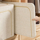 Вместительный и большой ящик для хранения, ткань, одеяло, коробка для хранения