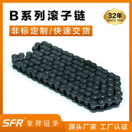 象牌B系列标准短节精密滚子链工业套筒高强度抗拉输送带链条