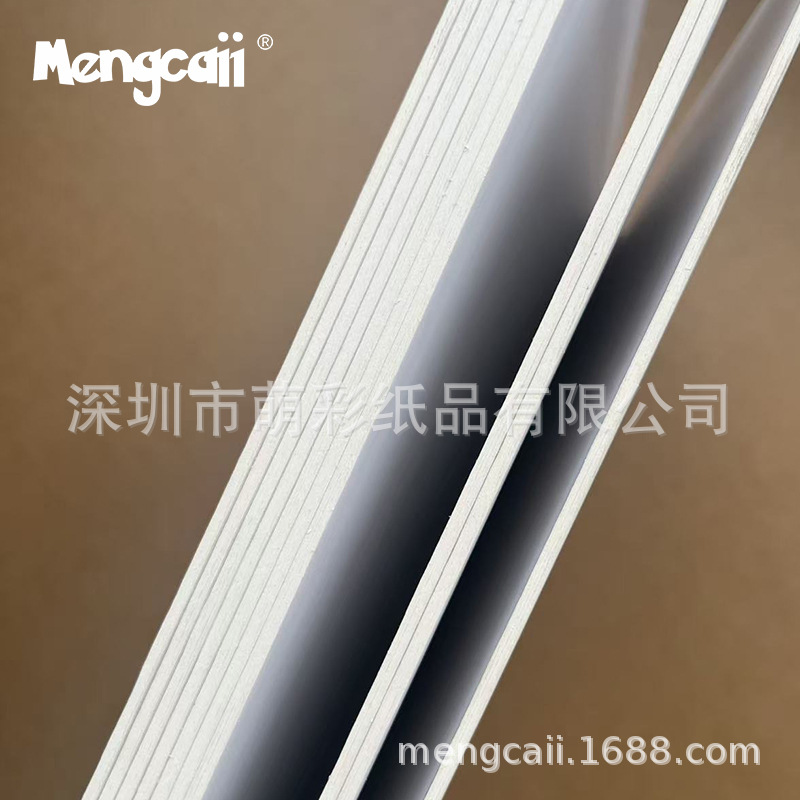 厂家批发环保全白卡纸板高密度再生黑卡纸板拼图衣架板挂钩特硬板