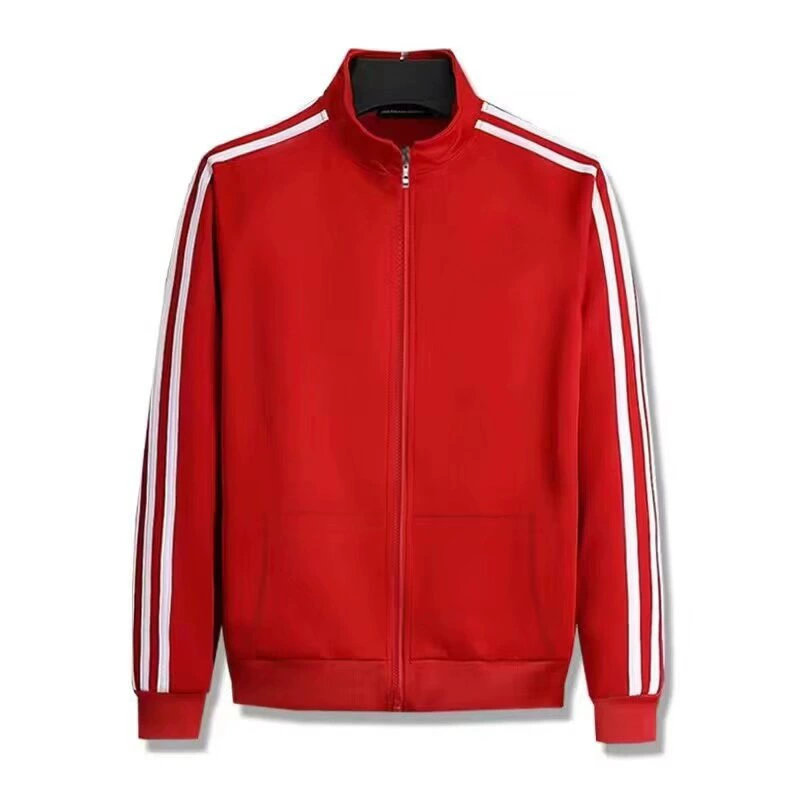 Демисезонная спортивная куртка slim fit на молнии, тонкий трикотаж для путешествий (много цветов, S–XXXXXL)