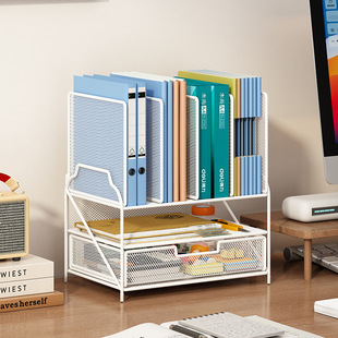 Office Desk File Storage Rack Office Supplies File Storage Box Desktop Storage Rack Large Capacity
