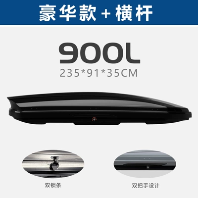 Capacity Suv Roof Box, Mpv — Roof box - no-drilling-required-900l-double-door-2359135-deluxe-high-speed-crossbar-leave-color-choice-in-comments