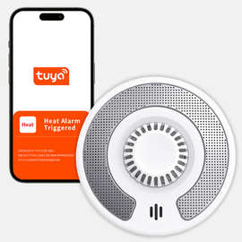 火灾感温探测报警器 WiFi温感 Heat Alarm tuya-APP 10年寿命电