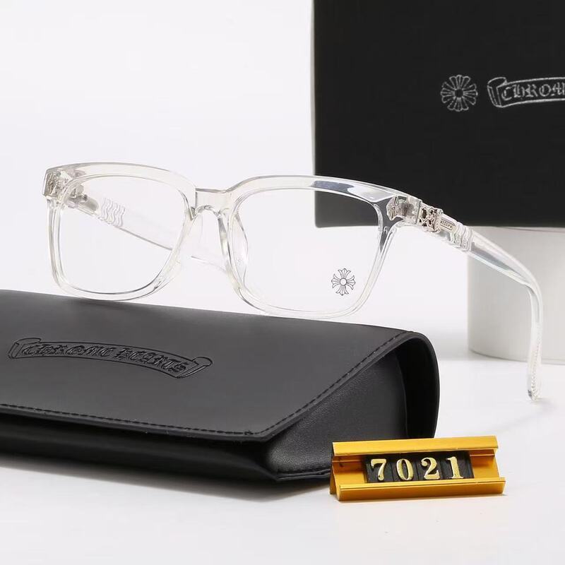 New Fashionable Trendy Square Frame Anti-Blue Light Flat Glasses Retro Large Frame Men's and Women's Glasses Myopia Frame 7021 New Fashionable Trendy Square Frame Anti-Blue Light Flat Glasses Retro Large Frame Men's and Women's Glasses Myopia Frame 7021