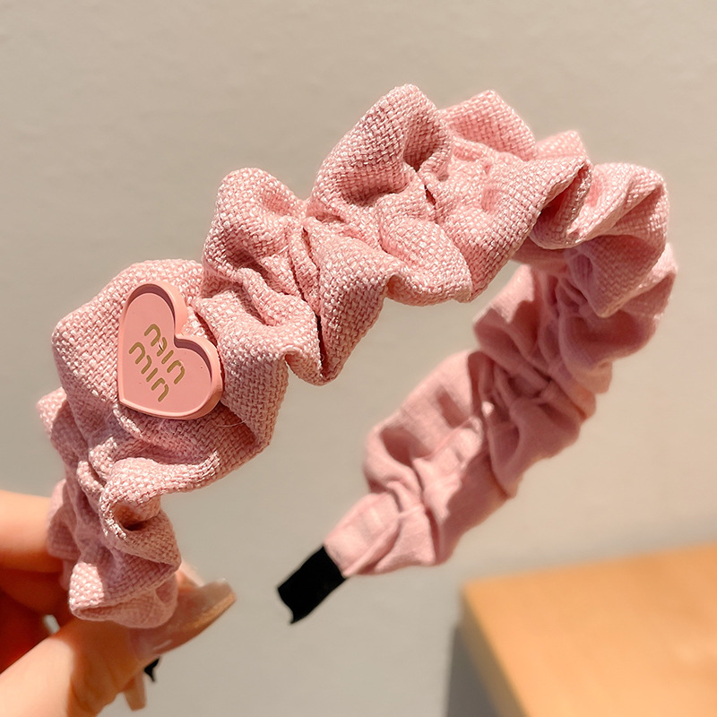 Alta sensación de moda temperamento de cabeza de mujer cabeza alta cabeza lavado cara presión cabello tarjeta de cabello cabello cabello esponja curry universal banda de cabello