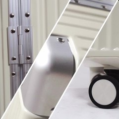 Yongsheng Luggage 20-inch with Cup Rack USB Port Multi-functional Wheeled Suitcase Customizable Pattern Travel Bag for Women