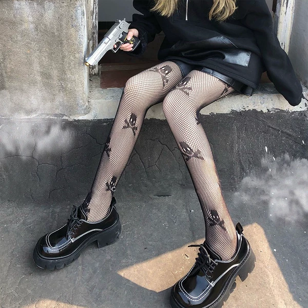 Skeleton pantyhose