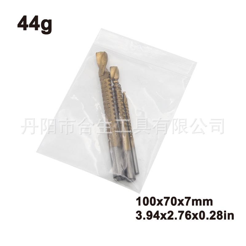 6 Unid vio taladro carpintería taladro del agujero de Oro vio el taladro del diente de madera junta de perforación ranura DIY especial en forma de agujero