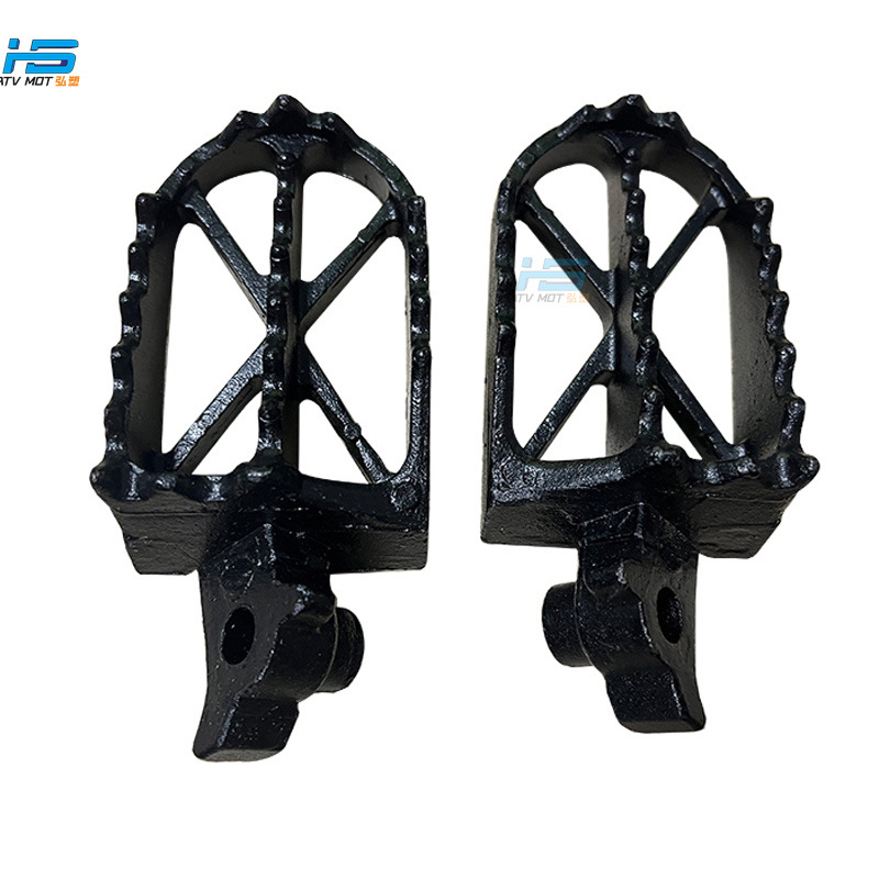 Off-Road Motorcycle Accessories New 21g X-Shaped Pedals Left and Right Pedals Cast Steel Pedals Rear Pedals Foot Nails