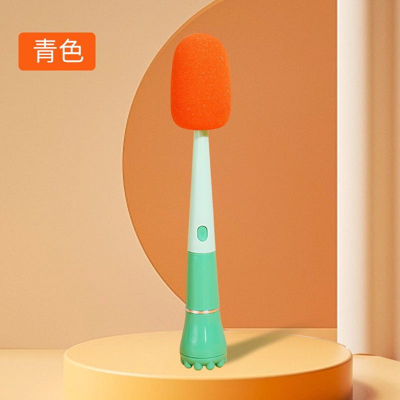 Hogar multi-funcional botella boca taza cepillo de lavado mango largo zanahoria taza cepillo extraíble tres en uno biberón pezón cepillo de limpieza