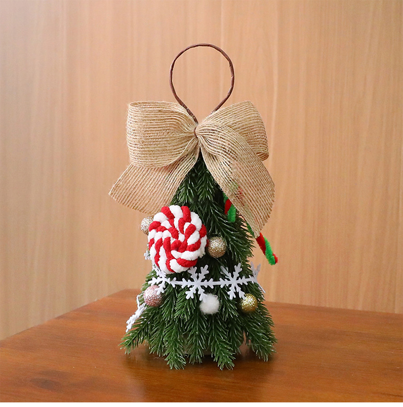 DIY-Weihnachtsornament-Set im Cartoon-Stil – 21 cm große Hängedekoration aus PE (Schneeflocken- und Weihnachtsmannmotive, Großpackung für Zuhause und Einzelhandel)_voghion.com