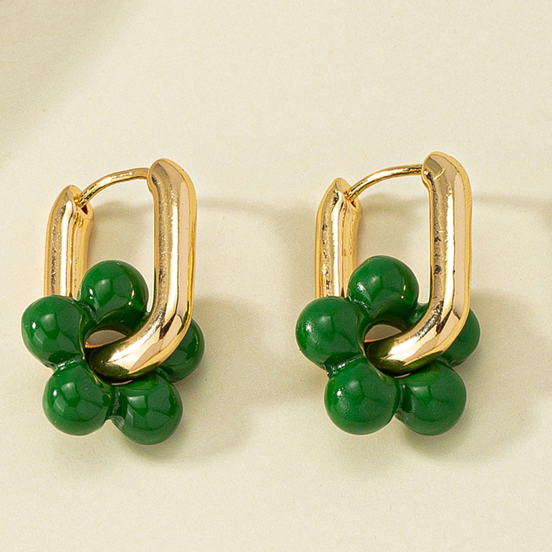 1 Pair Elegant Heart Shape Alloy Plating Womenu0027S Drop Earrings