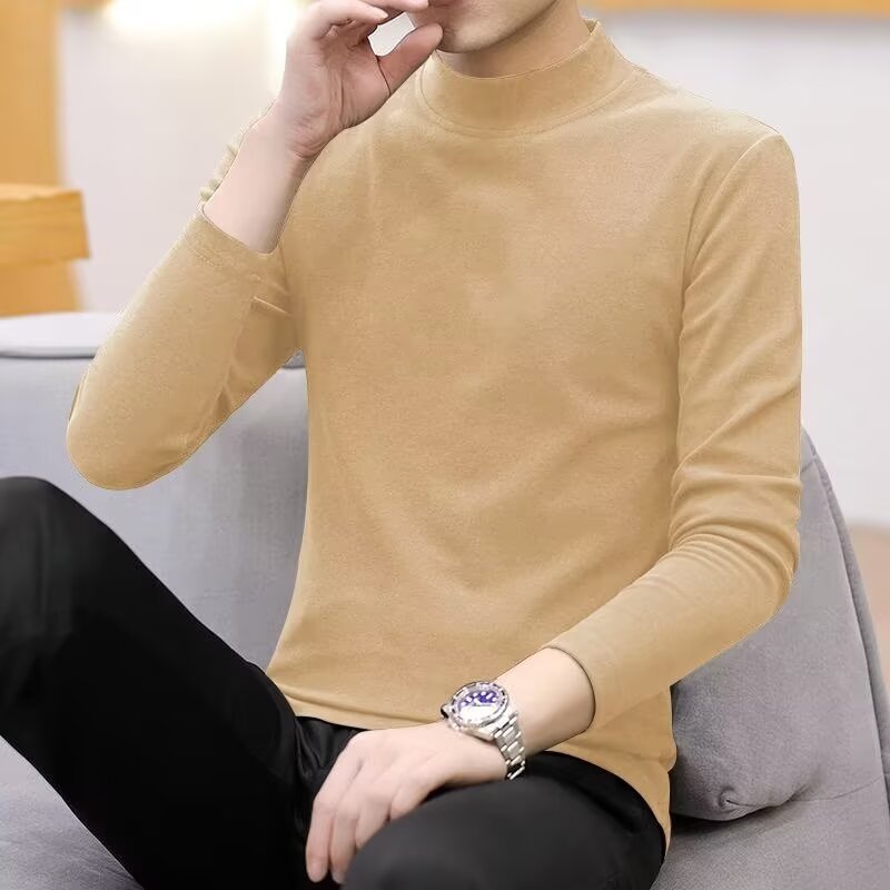 카키-드롱 터틀넥