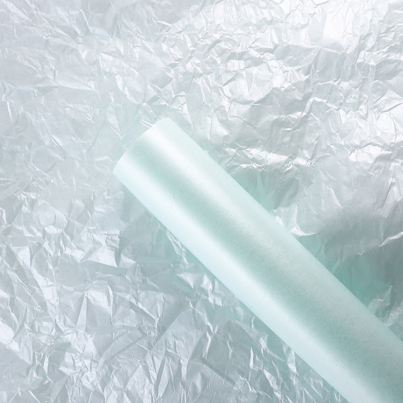 Nuevo papel de pera 70*50cm papel de envolver flores forro base mano amasando papel de algodón papel de envolver flores al por mayor fabricante