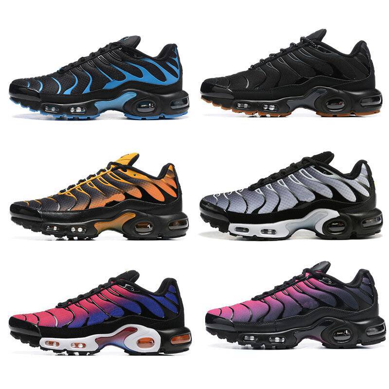 2023 foreign trade PLUS shoes cross-border European station sneaker TN air cushion shoes men's plus size running shoes 40-46