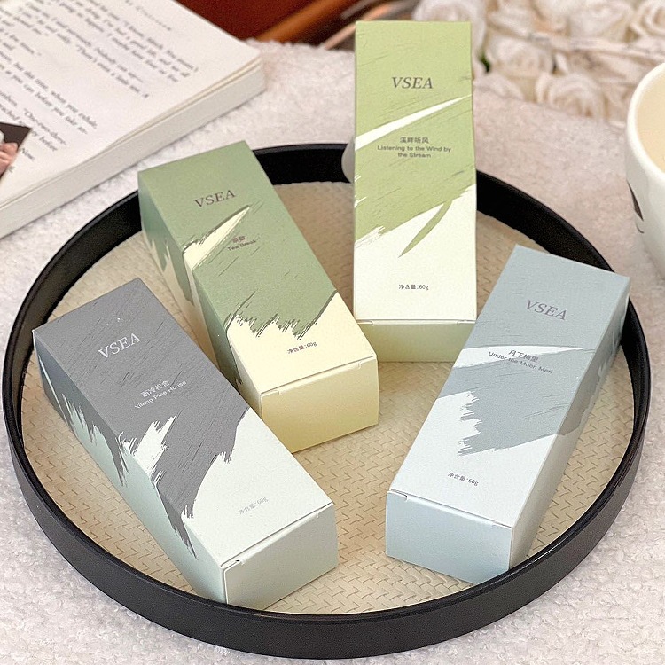 VSEA con caja de colores otoño y invierno nueva crema de manos, fragancia de alta calidad, crema de manos humectante, anti-agrietamiento, estudiantes
