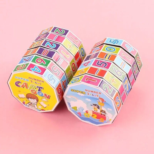 plastic Rubik's cube
