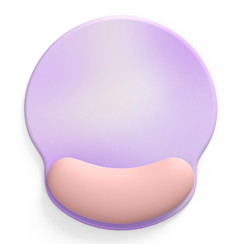 Nuevo gradiente mouse pad silicona muñeca pad estilo simple niños y niñas antideslizante portátil pulsera hermosa