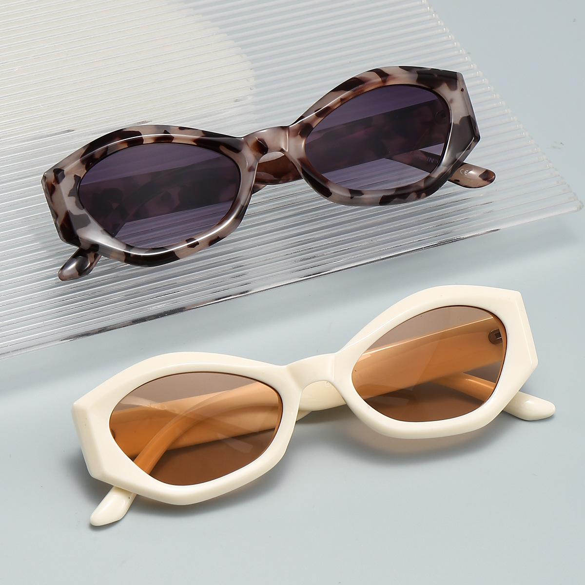 专柜23新款 猫眼太阳镜墨镜女时尚百搭女款网红风小红书同款9808