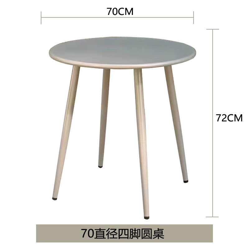 Mesa redonda de cuatro pies de 70 diámetro