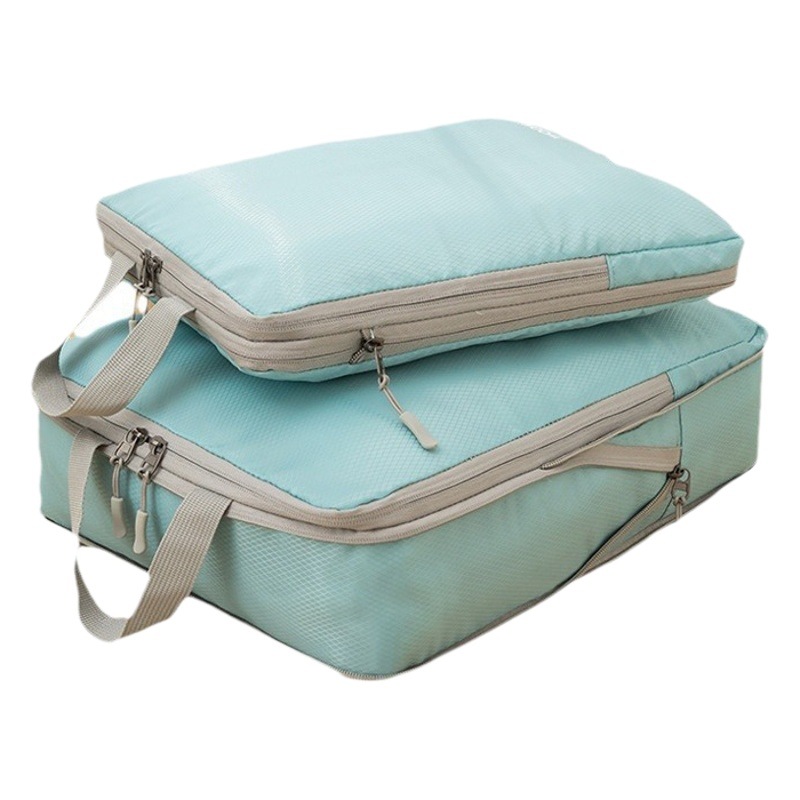 Bolsas de almacenamiento de viaje explosivas transfronterizas, expansión y compresión de ocho piezas, bolsas de almacenamiento de cosméticos de lavado, bolsas de equipaje de ropa