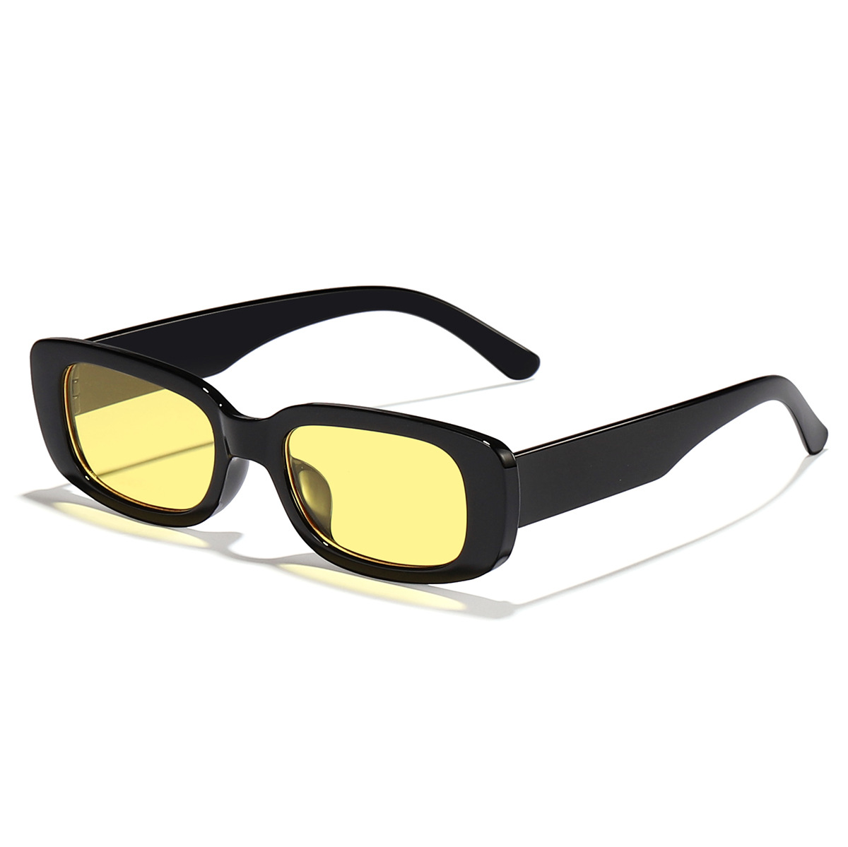 2021 nueva moda pequeño marco cuadrado gafas de sol jalea color gafas marco moda gafas de sol transfronterizo AliExpress 1224