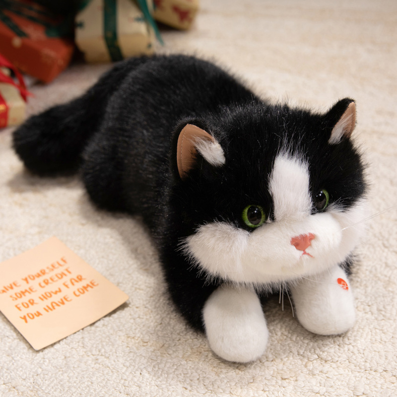 模擬ラグドール猫人形猫人形ぬいぐるみかわいいペット子猫布人形女の子ギフト|undefined
