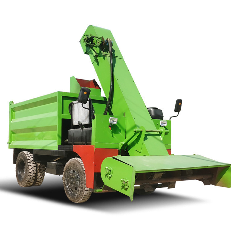 养牛场清粪车 两驱柴油动力出粪车 三轮25马力自走式运粪车