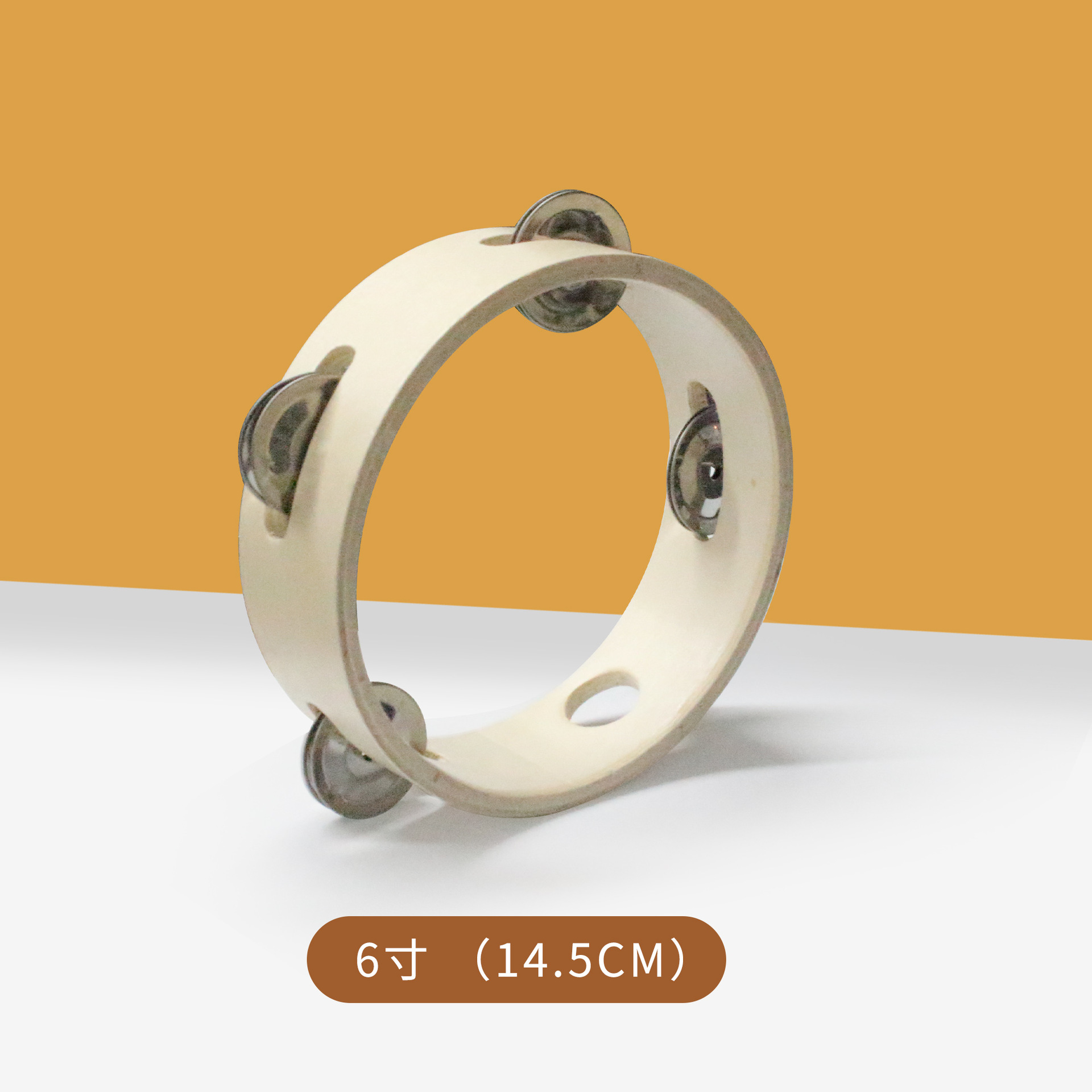 tambor de campana de mano, anillo de campana de jardín de infantes para niños, instrumento de percusión profesional, tambor de mano, espectáculo de baile, tambor de campana