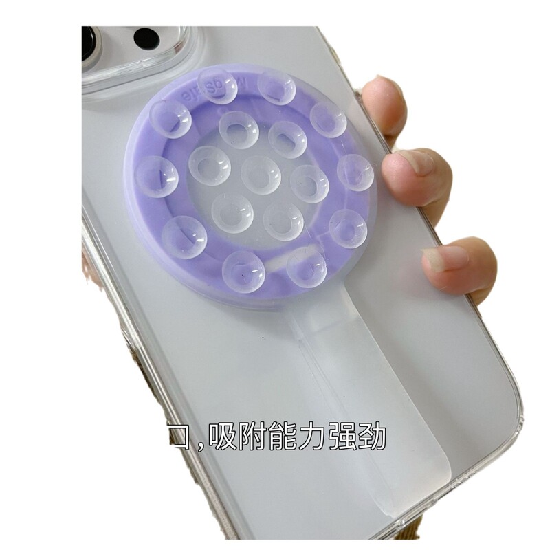 携帯電話レイジーホルダー 40 磁気シリコン吸盤携帯電話ホルダーコンパクト、ポータブル、強力で安定したホルダー新しいスタイル|undefined