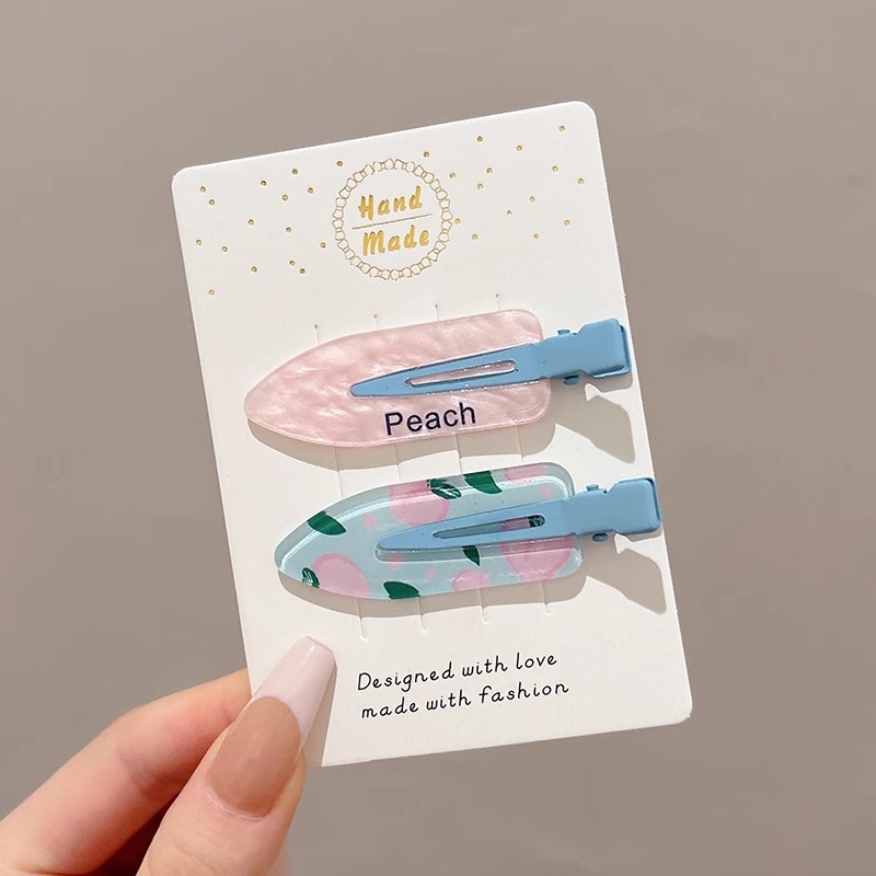 Estrellas de dopamina de verano al mar coreano atmósfera de nicho diseño universal lindos tocadillos de cabello