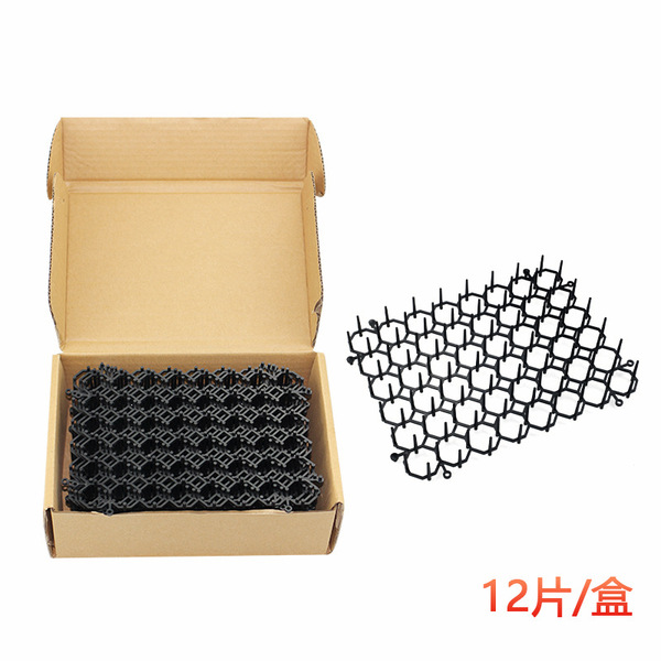 Cross-Border Wholesale Cat Repellent Mat 15*20cm Household Floral Cat Repellent Net 12-Pack Small Pet Anti-Cat Spike Mat