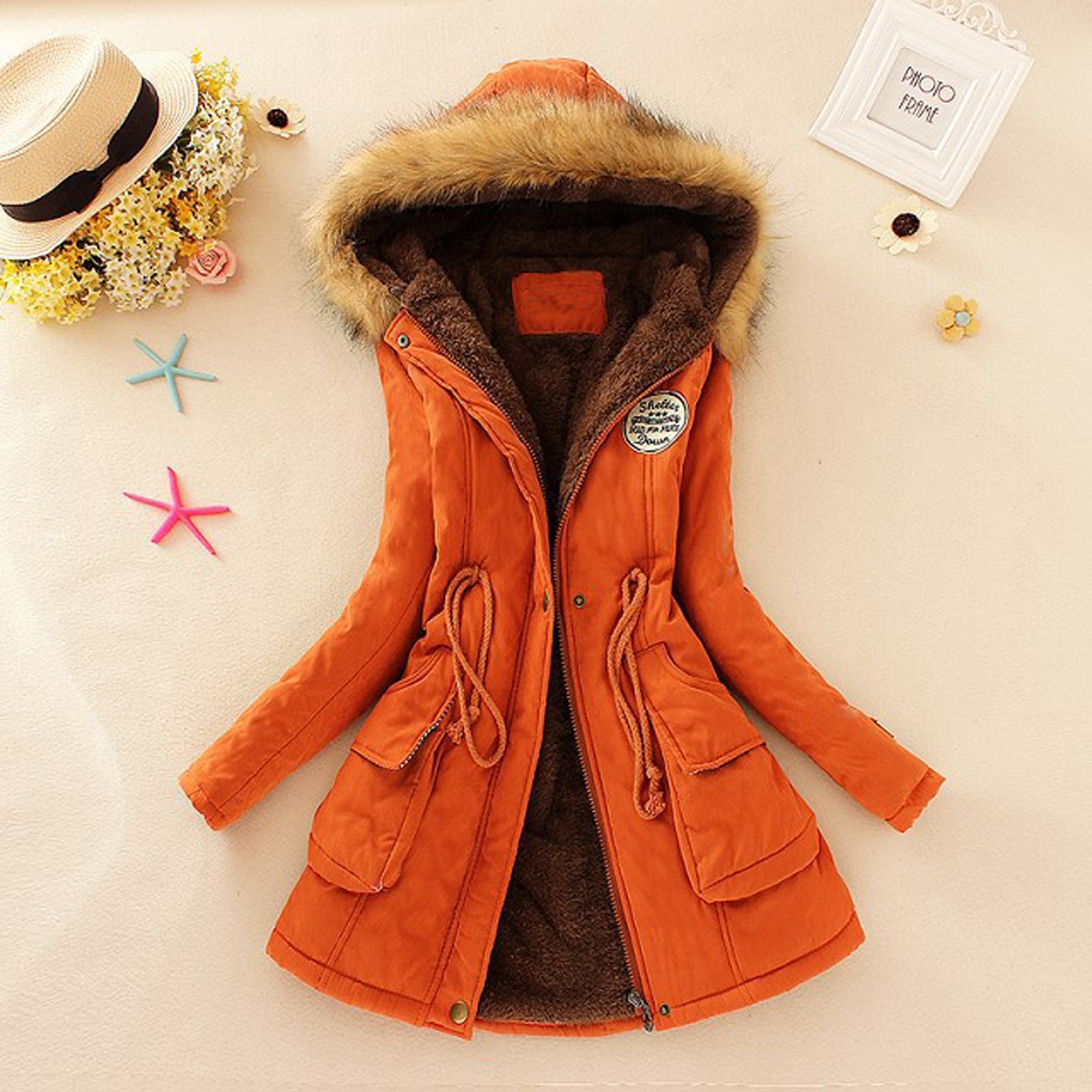 Chaqueta de invierno de gran tamaño para mujer – abrigo cálido y elegante de temporada
