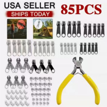 �羳��������˫������ͷ��װ4.5�綥��ǯ�����zipper repair ki