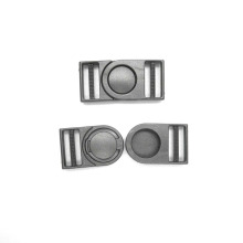 厂家直供塑料旋转插扣 中间按万向旋转卡扣 双向摇头背包调节插扣