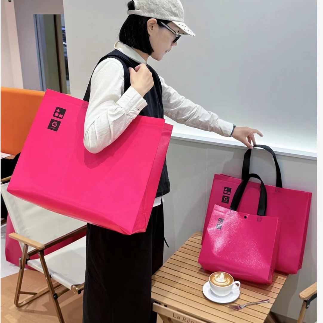 Fashion color handbag clothing bag shoes bag plus shop name non…