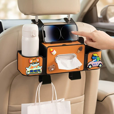 Hanging Rear Storage Box: Car tissue box/set