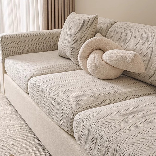 Rayas de hueso de pescado (li li) - gris claro