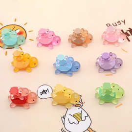 夜光小乌龟玩具摆件卡通模型彩色盲袋盒仿真公仔小动物玩偶对对碰