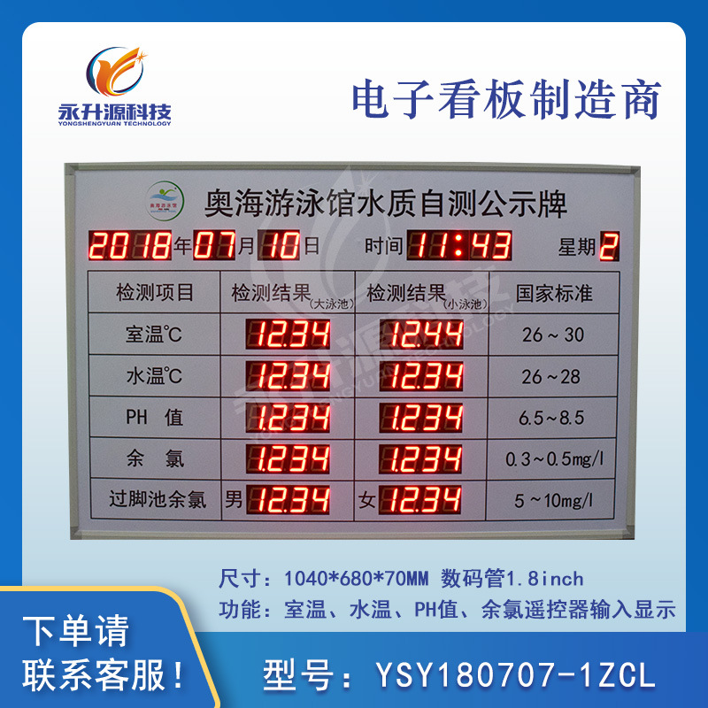 LED���ӿ���ˮ�ʼ�����Ӿ����ʾ��ˮ���������Ȼ��Ƕȼ��