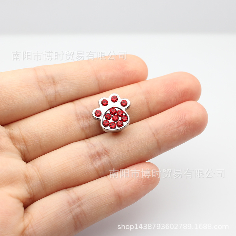 10mm 발자국-빨간색