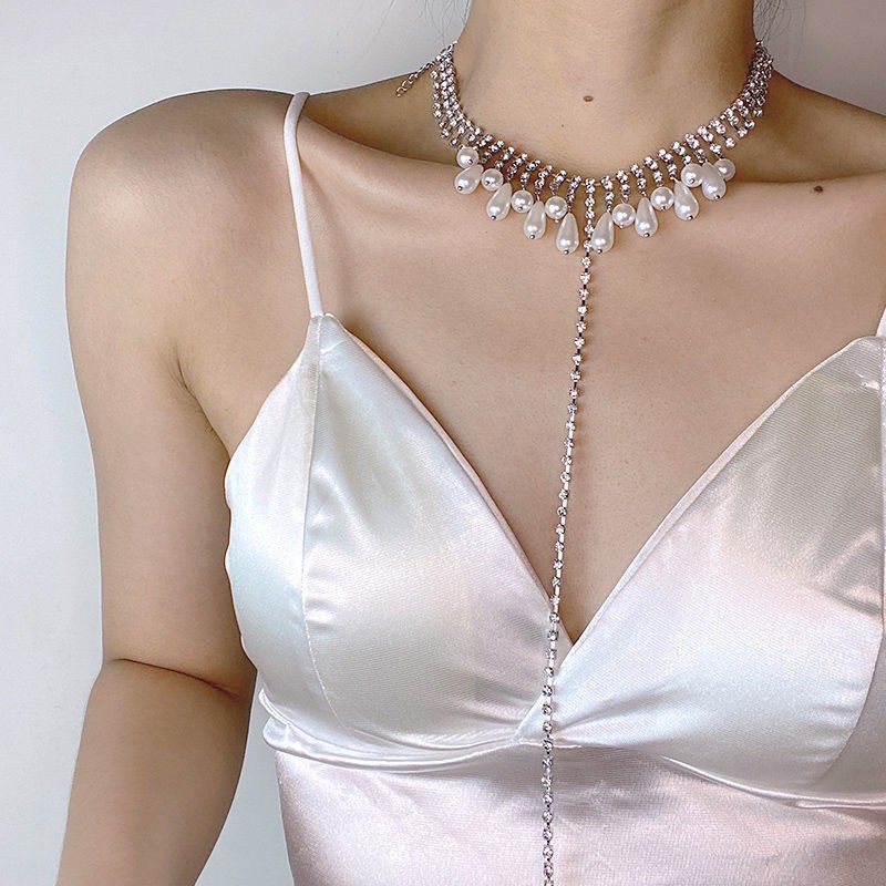 절묘한 고급 가슴 체인