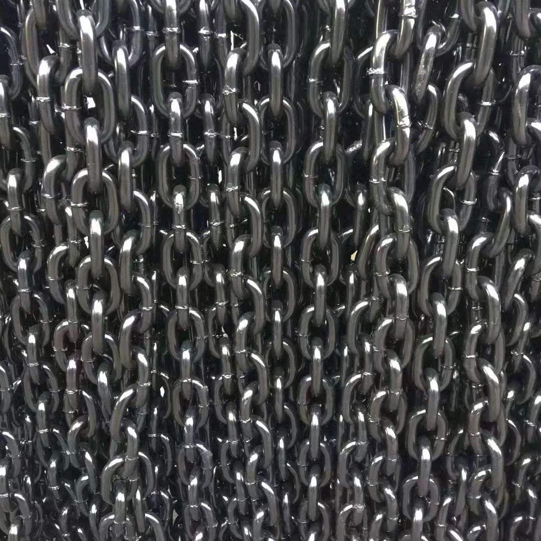 厂家加工起重链条批发 起重g80链条锰钢 大负荷高质量矿用链条