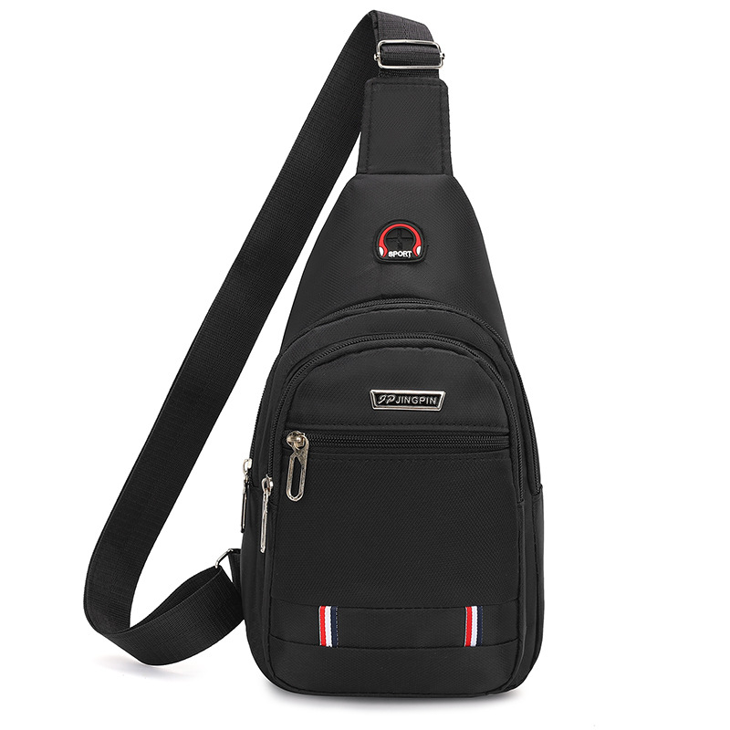 Casual Chest Bag for Men 2026 New Model Outdoor Commuting Shoulder Bag Casual Waterproof Wear-Resistant High-Value Small Crossbody Bag