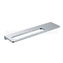 旭特直供浴室挂件铜浴室毛巾环卫生间毛巾杆化妆品架双用置物平台