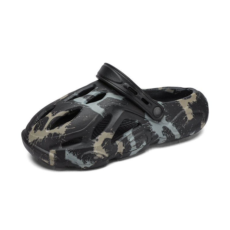Nuevas zapatillas para hombres verano red antideslizante sandallas para hombres al aire libre pisar mierda sensación de sandallas de playa estudiantes al por mayor