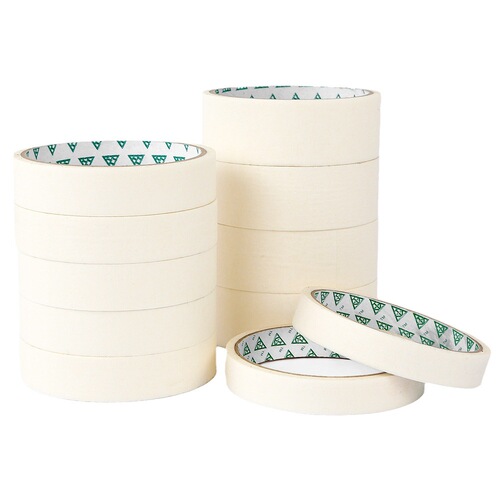 White masking tape for writing and painting art students spray paint sewing paper easy to tear tape manufacturer wholesale