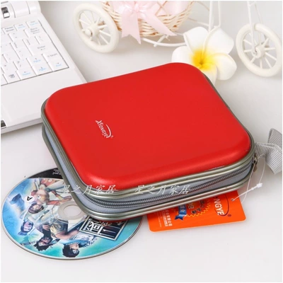 Multimediya və saxlama aksesuarları large-capacity CD case, DVD storage - red-e40